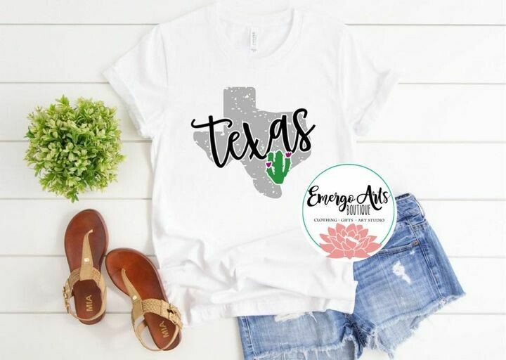 Texas Cacti Graphic Tee