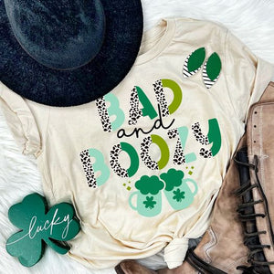 Bad and Boozy St. Patrick's Day Graphic Tee