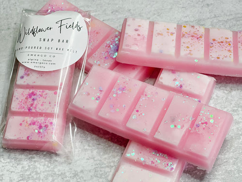 Wildflower Fields - Wax Snap Bar {Spring Collection}