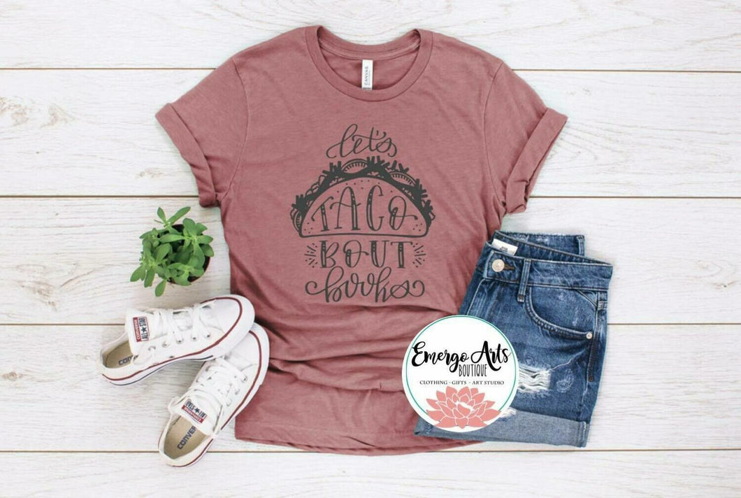 Let's Taco Bout Books Graphic Tee