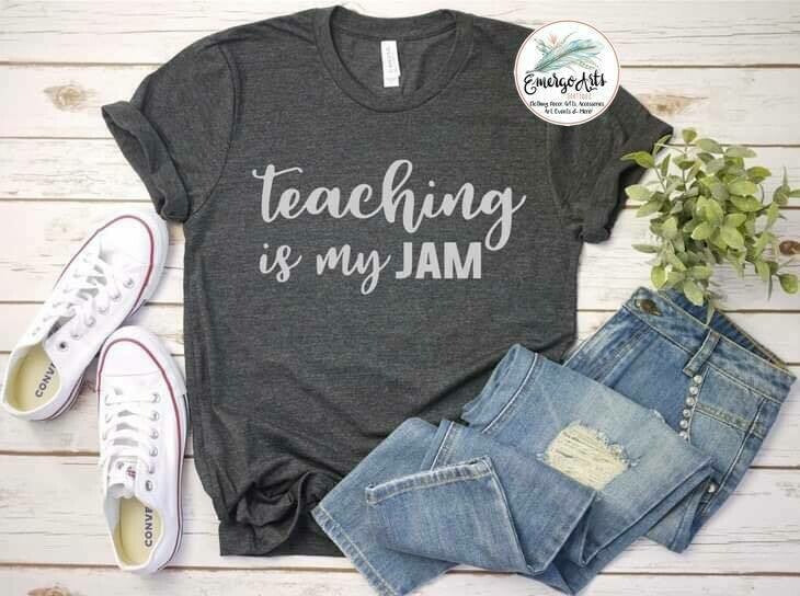 Teaching Is My Jam Graphic Tee