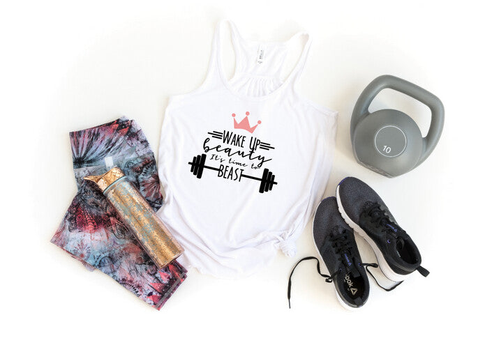 Wake Up Beauty Graphic Tee or Tank