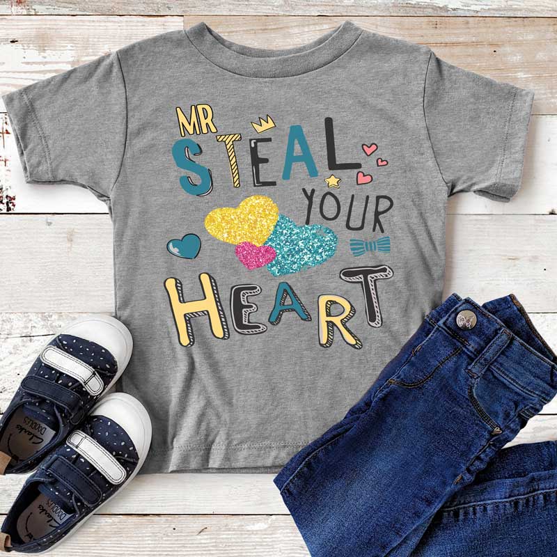 Mr Steal Your Heart YOUTH Graphic Tee