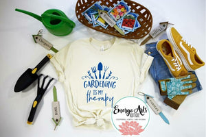 Gardening is My Therapy Graphic Tee