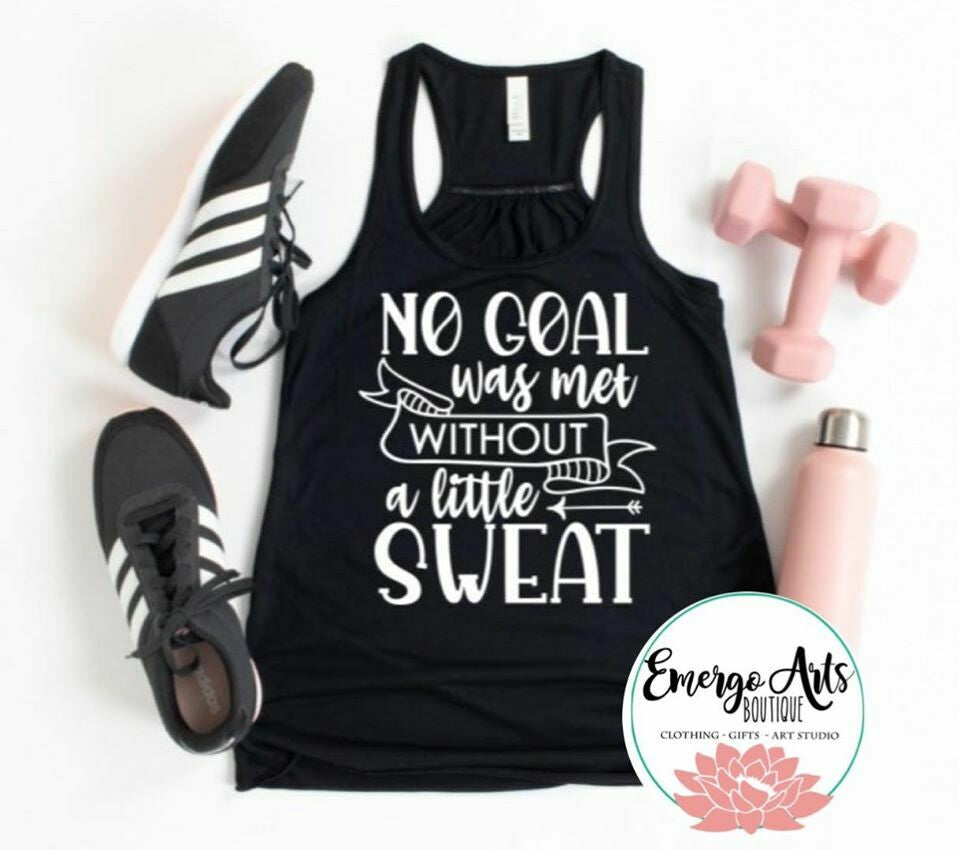 Sweat Goals Graphic Tee or Tank