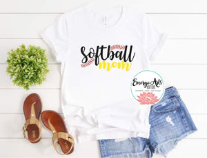 Softball Mom Graphic Tee