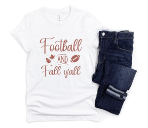 Football & Fall Graphic Tee