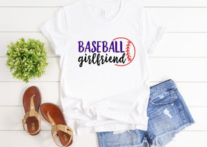 Baseball Girlfriend Graphic Tee