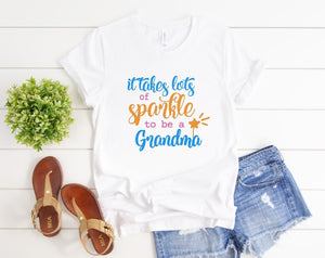 Takes A Lot of Sparkle Grandma Graphic Tee