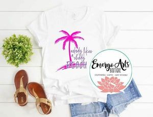Nobody Likes A Shady Beach Graphic Tee