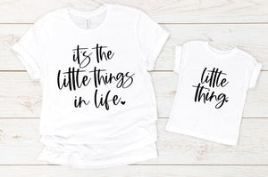 It's The Little Things in Life Graphic Tee