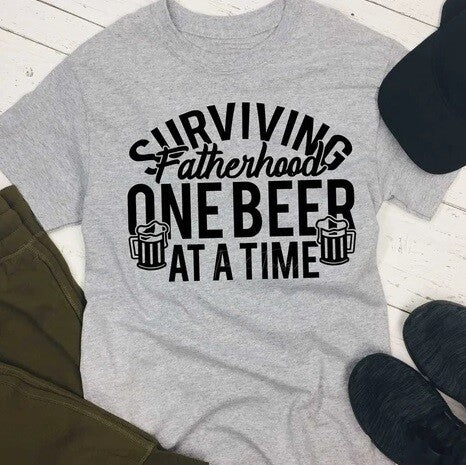 Surviving One Beer Tee