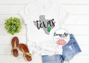 Texas Cacti Graphic Tee
