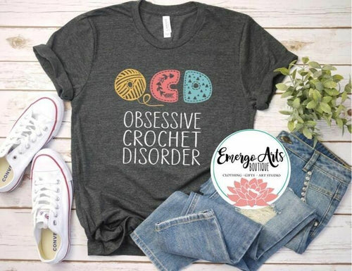 Obsessive Crocet Disorder Graphic Tee