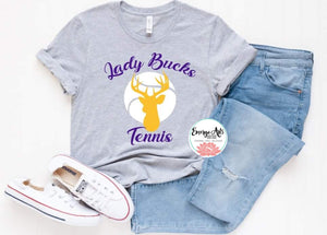 Alpine Lady Bucks Tennis Spirit Tee