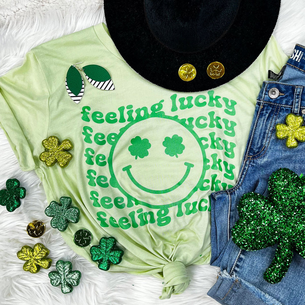Feeling Lucky St. Patrick's Day Graphic Tee