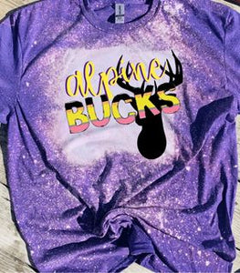 Alpine Bucks School Spirit Tee