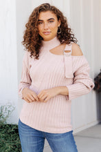 City Chic Sweater in Mauve