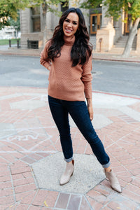 The Kelsey Sweater in Ginger