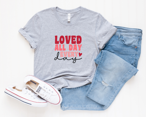 Loved All Day Graphic Tee