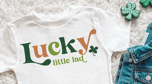 Lucky Little LAD St. Patrick's Day YOUTH Graphic Tee