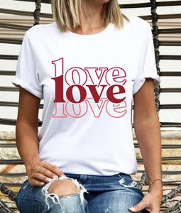 Stacks of Love Graphic Tee
