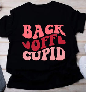 Back Off Cupid Graphic Tee