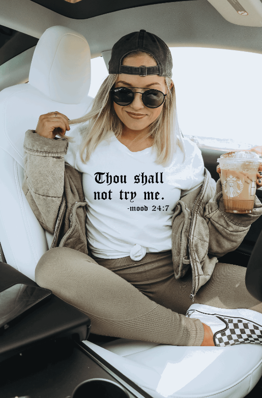 Shall Not Try Me Tee