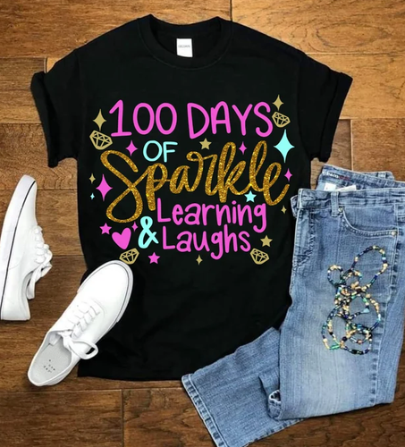 100 Days of Sparkle YOUTH Graphic Tee