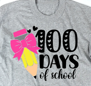 100 Days Of School YOUTH Graphic Tee